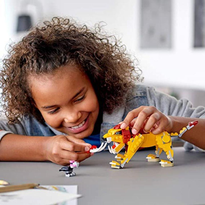 Lego Creator Wild Lion Building set - 224 Pieces - 6327647 - Zrafh.com - Your Destination for Baby & Mother Needs in Saudi Arabia