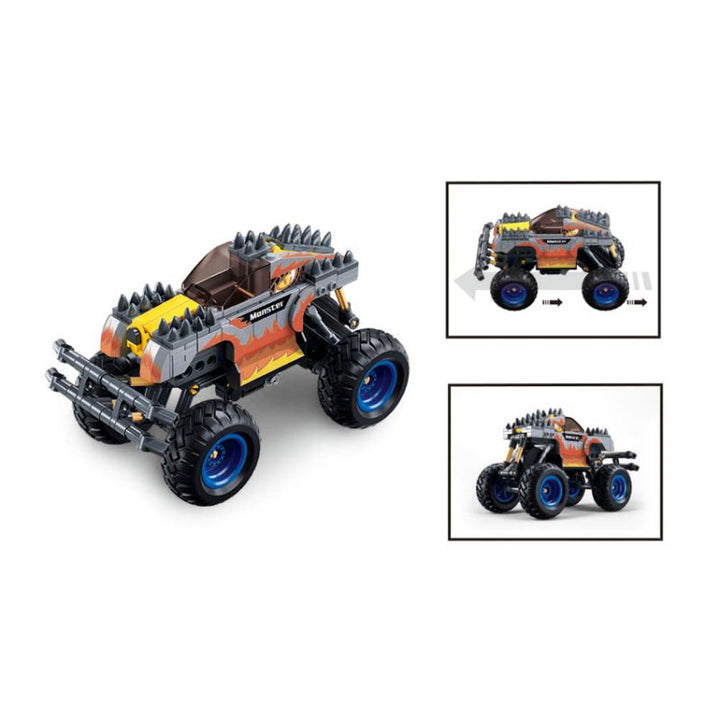 Sluban Bigfoot Fire Monster Building And Construction Toys Set - 267 Pieces - Zrafh.com - Your Destination for Baby & Mother Needs in Saudi Arabia