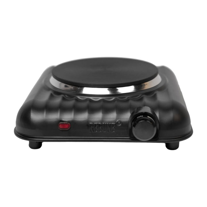 Rebune Single Burner Spiral Electric Stove 1000W 5 Heat Levels With Safety System - Black - RE- 4- 060 - Zrafh.com - Your Destination for Baby & Mother Needs in Saudi Arabia