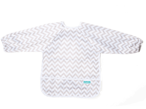 Dreeba Long Sleeves Bibs With Wavy Design - ZRAFH