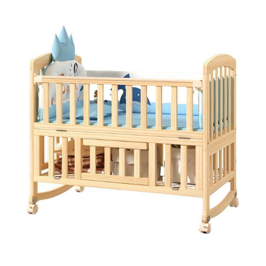 Dreeba Baby Cot - Wood - WBBZ29 - ZRAFH