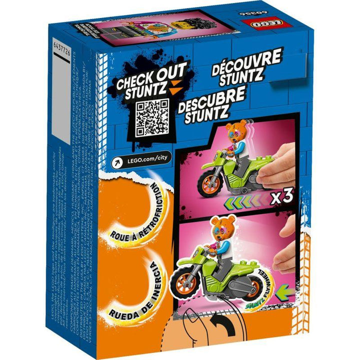 Lego City Stuntz Bear Stunt Bike 60356 - 10 Pieces - Zrafh.com - Your Destination for Baby & Mother Needs in Saudi Arabia