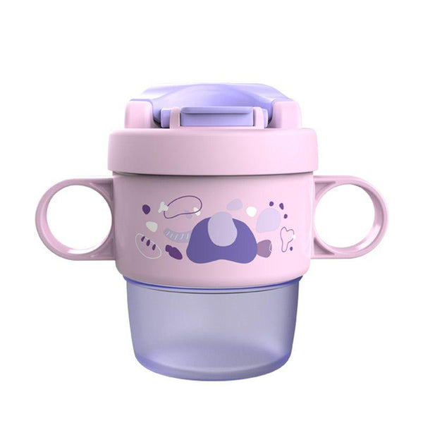 Drinking Bottle With Straw - 300 ml - Zrafh.com - Your Destination for Baby & Mother Needs in Saudi Arabia