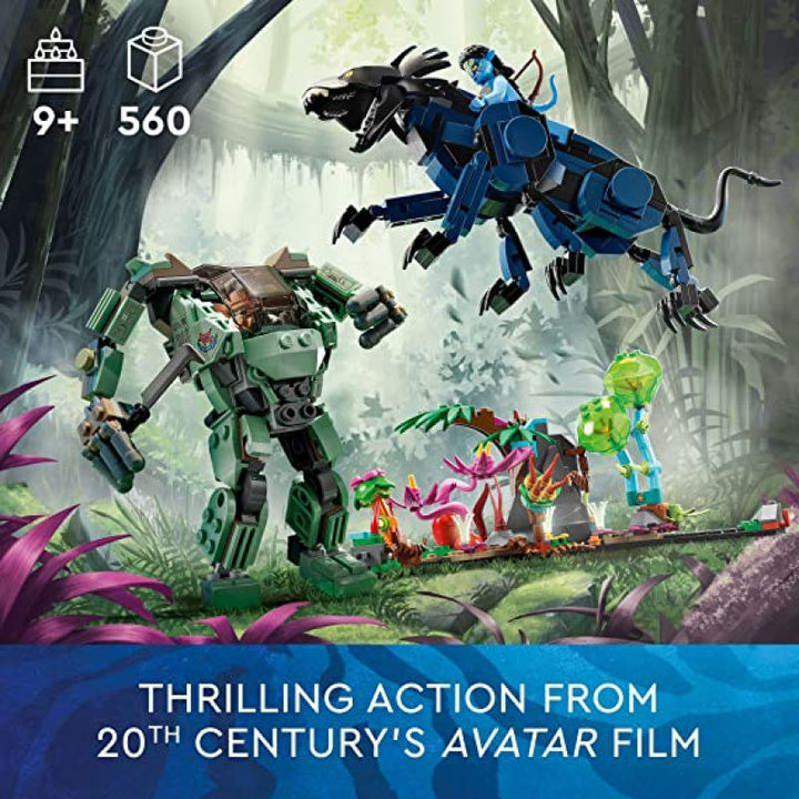 Lego Avatar Neytiri & Thanator vs. AMP Suit Quaritch - 560 Pieces - 6332828 - Zrafh.com - Your Destination for Baby & Mother Needs in Saudi Arabia