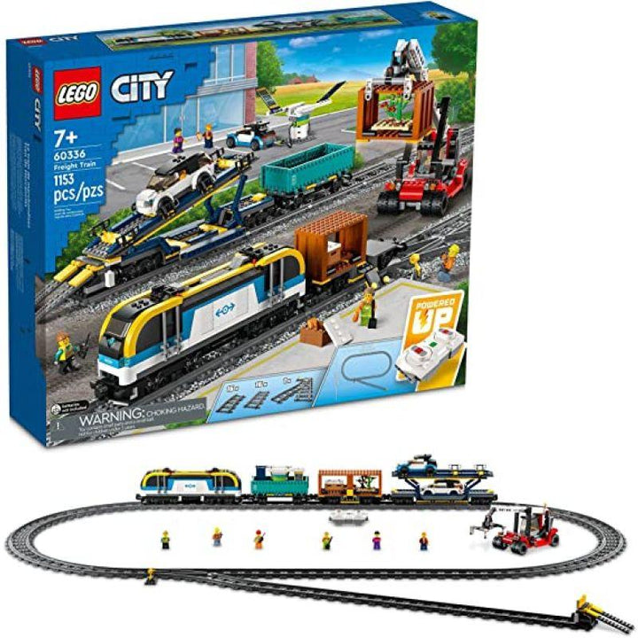 Lego Freight Train Set - 1153 Pieces - 6385808 - Zrafh.com - Your Destination for Baby & Mother Needs in Saudi Arabia