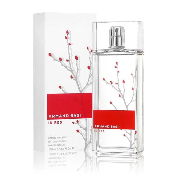 Armand Basi in Red For Women - EDT 100 ml - Zrafh.com - Your Destination for Baby & Mother Needs in Saudi Arabia