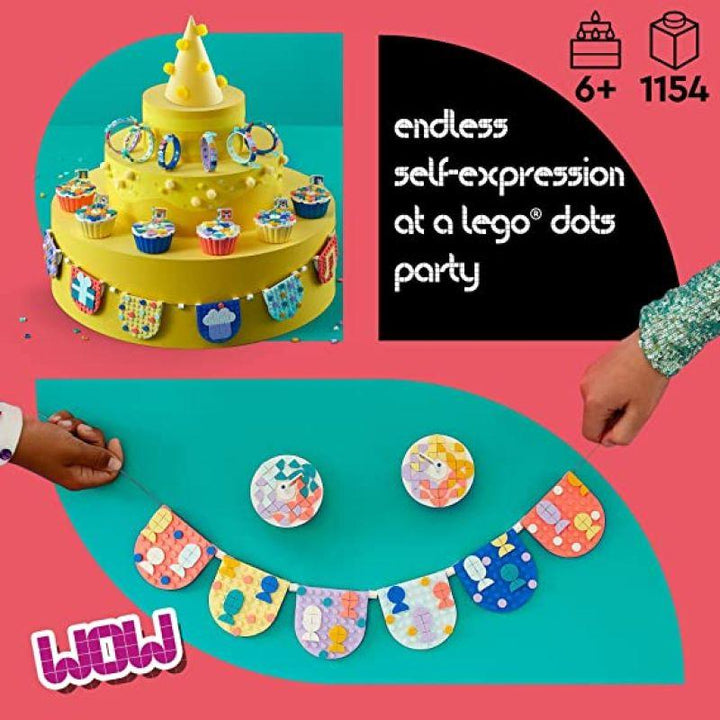 Lego Dots Ultimate Party Kit Kids Birthday Games - 1154 Pieces - LEGO-6430864 - Zrafh.com - Your Destination for Baby & Mother Needs in Saudi Arabia