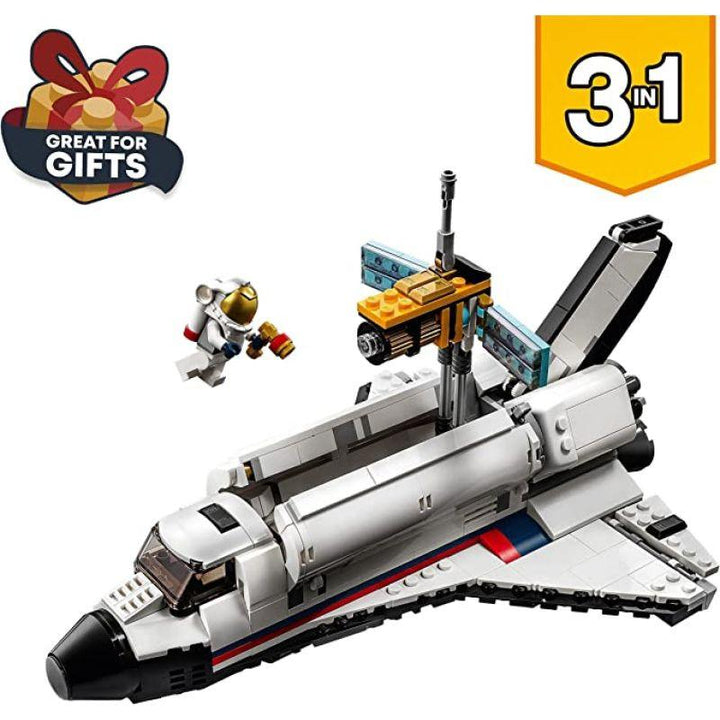 Lego Creator Space Shuttle Adventure Set - 486 Pieces - 6333042 - Zrafh.com - Your Destination for Baby & Mother Needs in Saudi Arabia