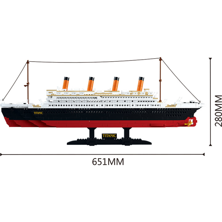 Sluban Titanic Building And Construction Toys Set - 1012 Pieces - Zrafh.com - Your Destination for Baby & Mother Needs in Saudi Arabia