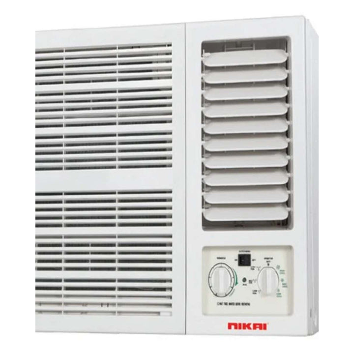 Nikai Window Air Conditioner - 1.5 Ton - 18000 BTU - Cold Only - White - NWAC18056C23 - Zrafh.com - Your Destination for Baby & Mother Needs in Saudi Arabia