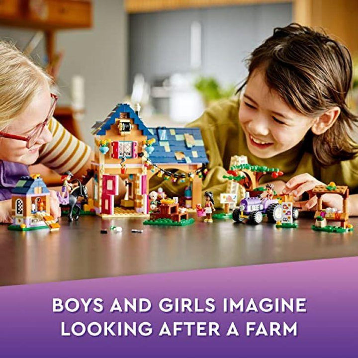 Lego Friends Organic Farm House Set - 826 Pieces - 6379079 - Zrafh.com - Your Destination for Baby & Mother Needs in Saudi Arabia