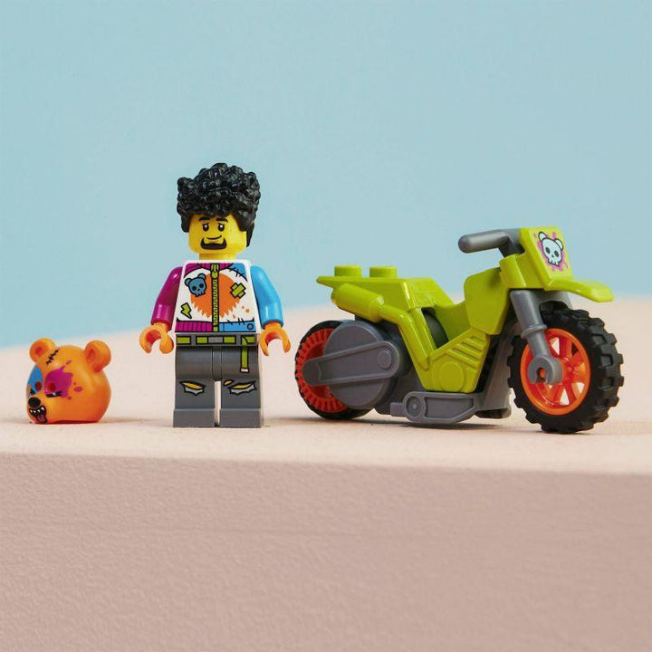 Lego City Stuntz Bear Stunt Bike 60356 - 10 Pieces - Zrafh.com - Your Destination for Baby & Mother Needs in Saudi Arabia