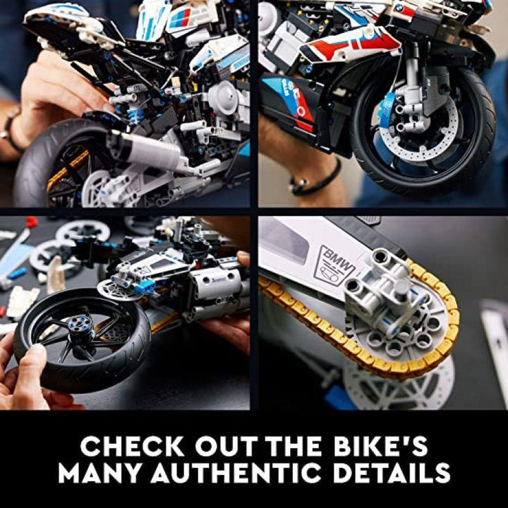 Lego Technic BMW M 1000 RR 42130 Motorcycle Model Set - 1920 Pieces - 6332761 - Zrafh.com - Your Destination for Baby & Mother Needs in Saudi Arabia