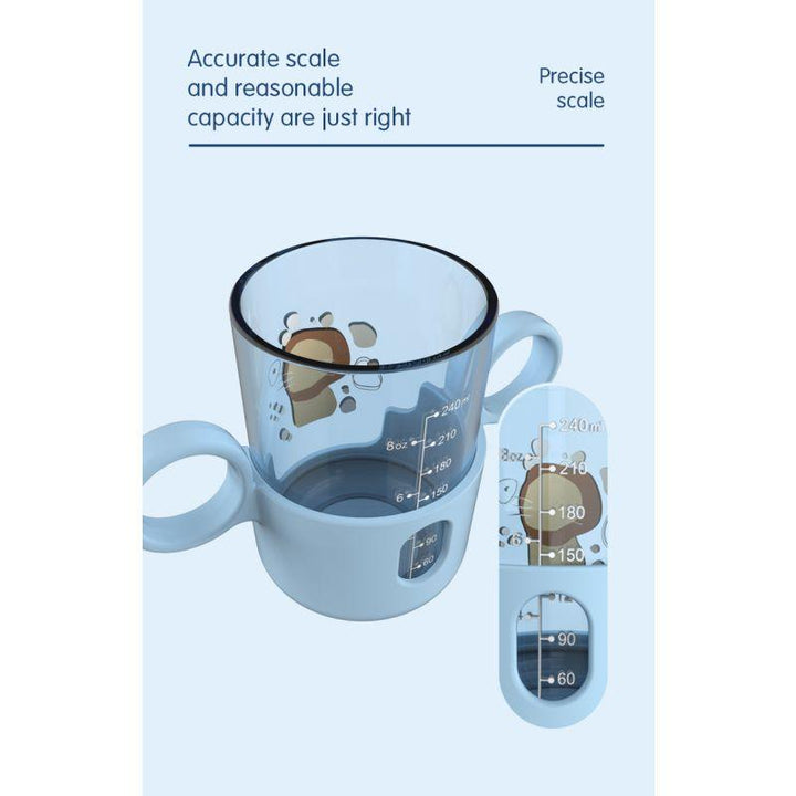 Sippy Cup 2 in 1 - For Children - With Spout And Straw - Double Handle - Zrafh.com - Your Destination for Baby & Mother Needs in Saudi Arabia