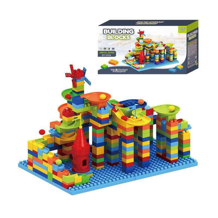 Family Center Building Blocks Play Set From Family Center - 377 Pieces - 22-2305719 - ZRAFH