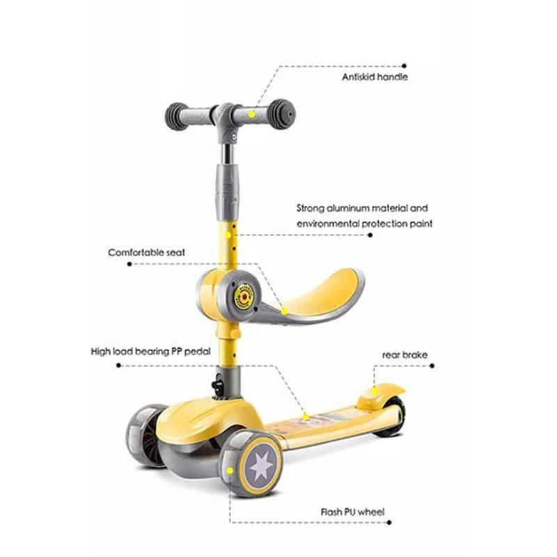 Kids sale yellow scooter