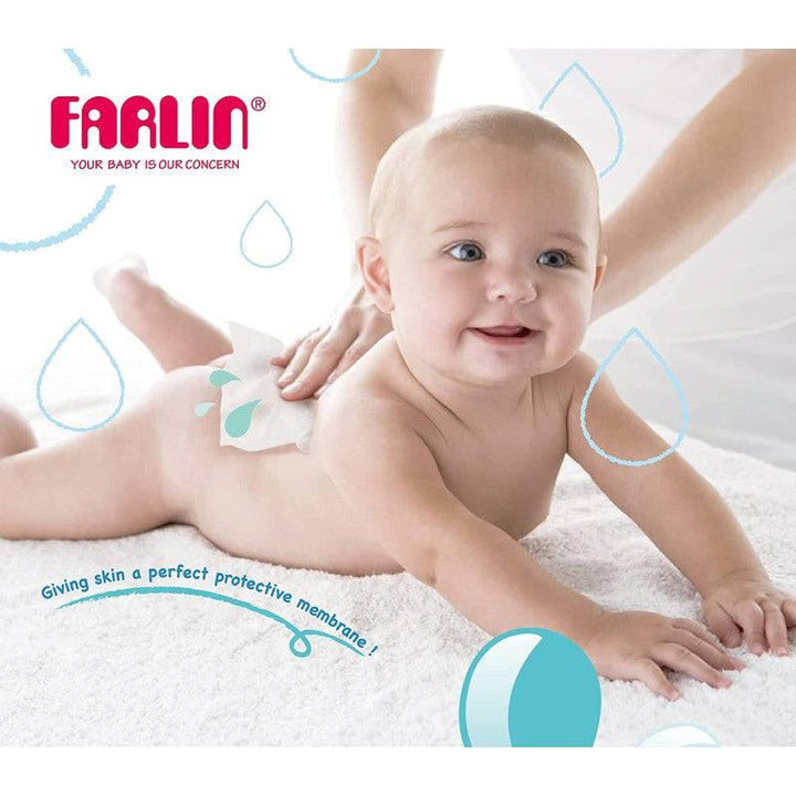 Farlin Anti-Rash Baby Wet Wipes - 10 Sheets - ZRAFH