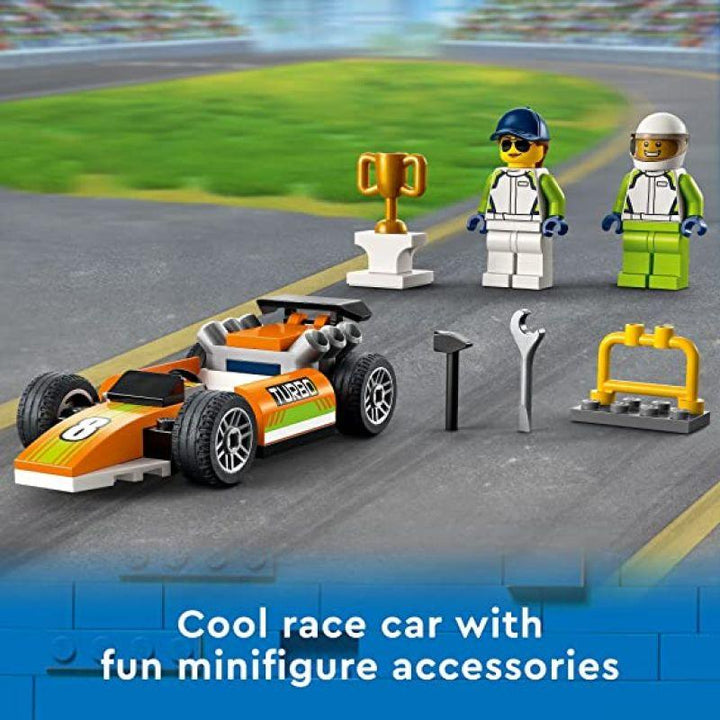 Lego City Great Vehicles Race Car - 46 Pieces - 6371126 - Zrafh.com - Your Destination for Baby & Mother Needs in Saudi Arabia