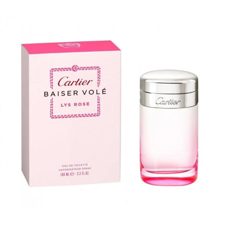 Cartier Baiser Vole Lys Rose For Women - Eau De Toilette - 50 ml - Zrafh.com - Your Destination for Baby & Mother Needs in Saudi Arabia