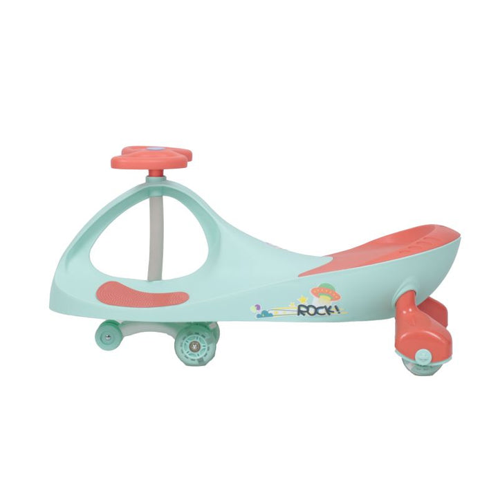 Amla Plasma Swing Car For Kids With Light And Music - QT-8097D - Zrafh.com - Your Destination for Baby & Mother Needs in Saudi Arabia