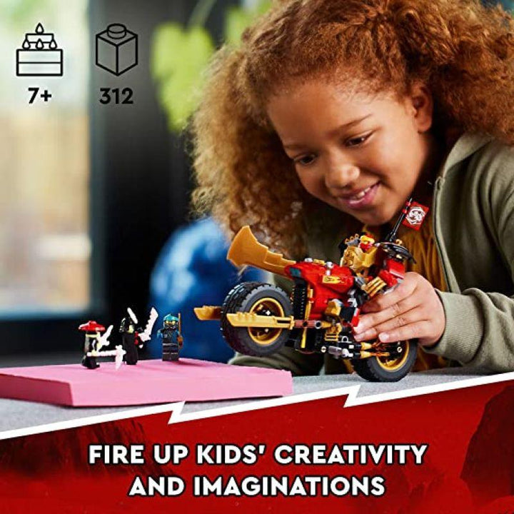 Lego Ninjago Kai's Mech Rider EVO Action Figure Toy - 312 Pieces - LEGO-6425913 - Zrafh.com - Your Destination for Baby & Mother Needs in Saudi Arabia