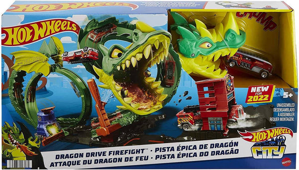 Hot Wheels City Dragon Drive Firefight  HDP03 - ZRAFH