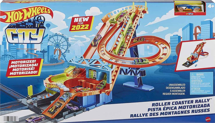 Hot Wheels City Motorized Roller Coaster HDP04 - ZRAFH