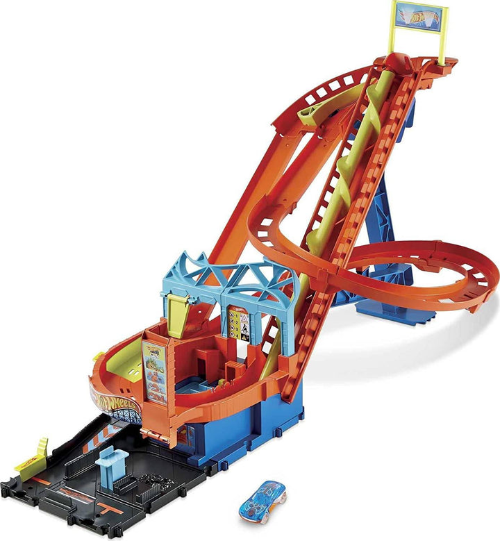 Hot Wheels City Motorized Roller Coaster HDP04 - ZRAFH