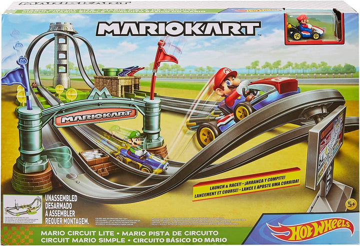 Hot Wheels Mario Kart Circuit Lite Track Set GHK15 - ZRAFH