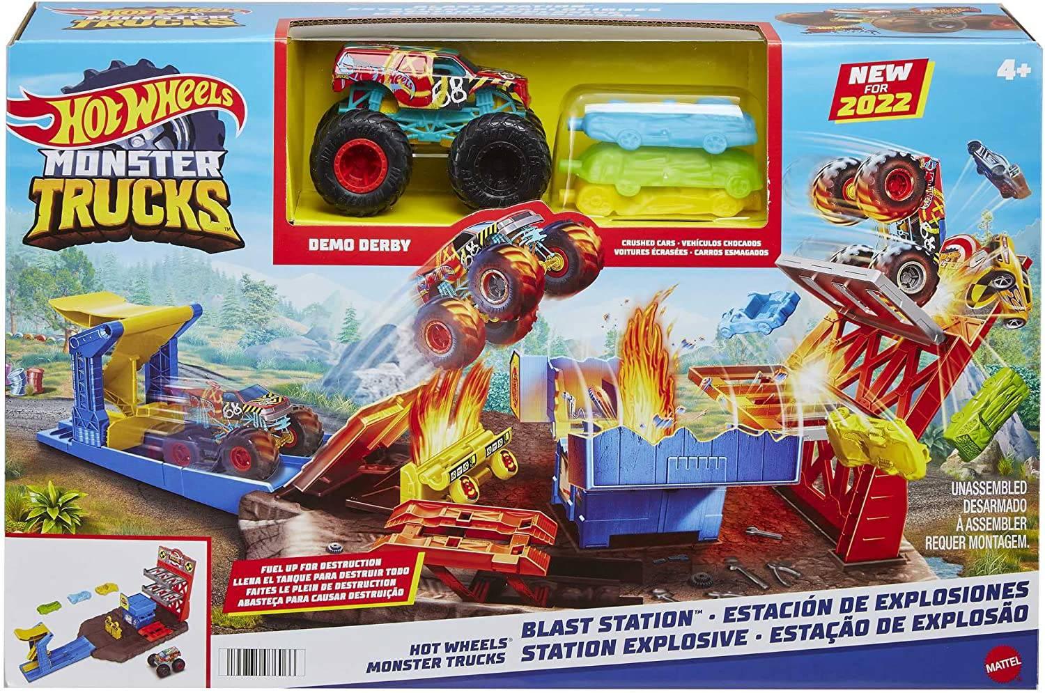 Hot Wheels MT Blast Station Playset HFB12