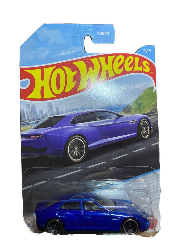 HW Themed Luxury Sedans Blue - ZRAFH