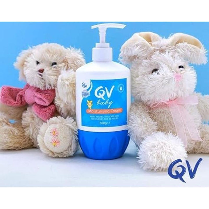 QV Baby Cream Moisturizing Pump - 500 g - Zrafh.com - Your Destination for Baby & Mother Needs in Saudi Arabia