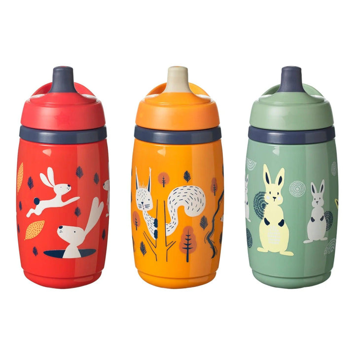 Tommee Tippee Superstar Insulated Sportee Water Bottle - 266mL - Zrafh.com - Your Destination for Baby & Mother Needs in Saudi Arabia