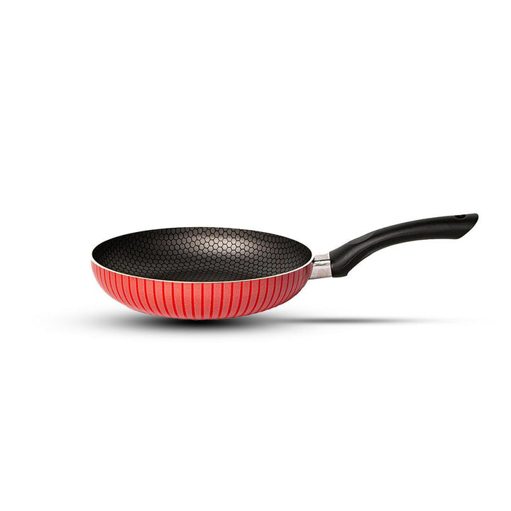 Family Ship Classic non-stick frying pan 30cm -Red / black - Zrafh.com - Your Destination for Baby & Mother Needs in Saudi Arabia