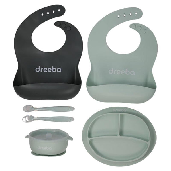 Dreeba Baby Feeding Set - 6 Pieces - ZRAFH