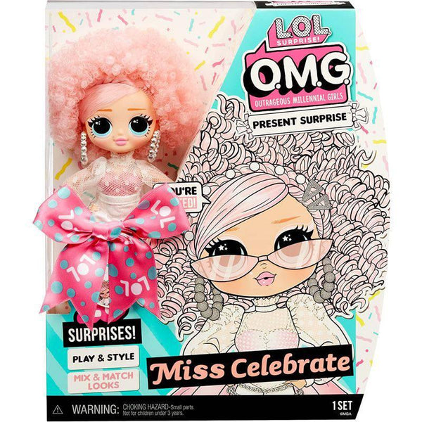 L.O.L. Surprise OMG Birthday Doll - Miss celebrate - ZRAFH