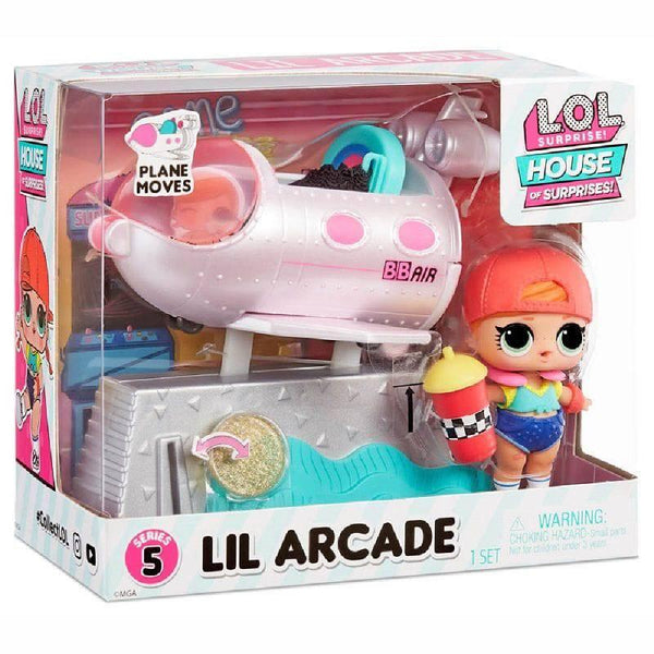 L.O.L. Surprise Furniture Playset with Doll - lil arcade - ZRAFH
