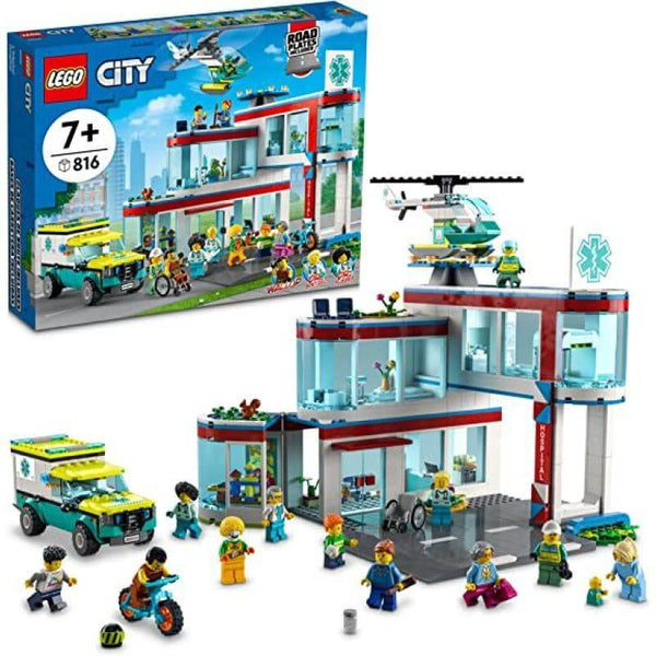 Lego City Hospital Building Set - 816 Pieces - 6379633 - ZRAFH