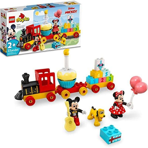 Lego Duplo Disney Mickey & Minnie Birthday Train - 22 Pieces - 6332154 - ZRAFH