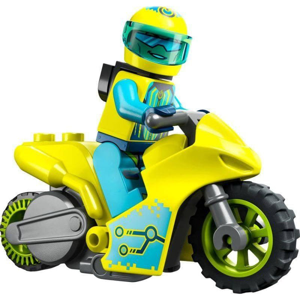 LEGO City Stuntz Cyber Stunt Bike 60358 - 13 Pieces - ZRAFH