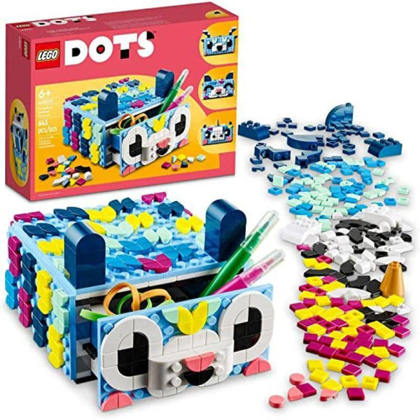 Lego Dots Creative Animal Drawer Toy Mosaic Kit - 643 Pieces - LEGO-6425722 - ZRAFH