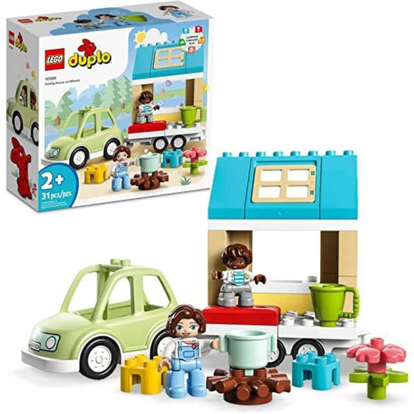 Lego Duplo Family House on Wheels Toy Car - 31 Pieces - LEGO-6426533 - ZRAFH