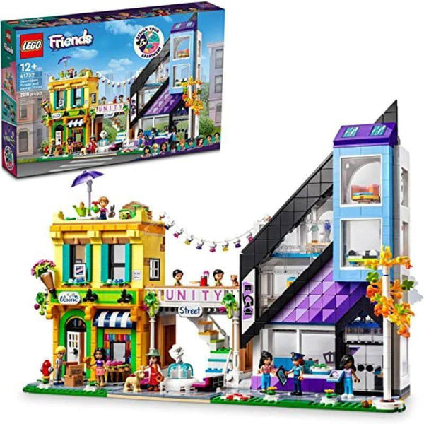 Lego Friends Downtown Flower and Design Stores Building Toy Set - 2010 Pieces - LEGO-6426581 - ZRAFH