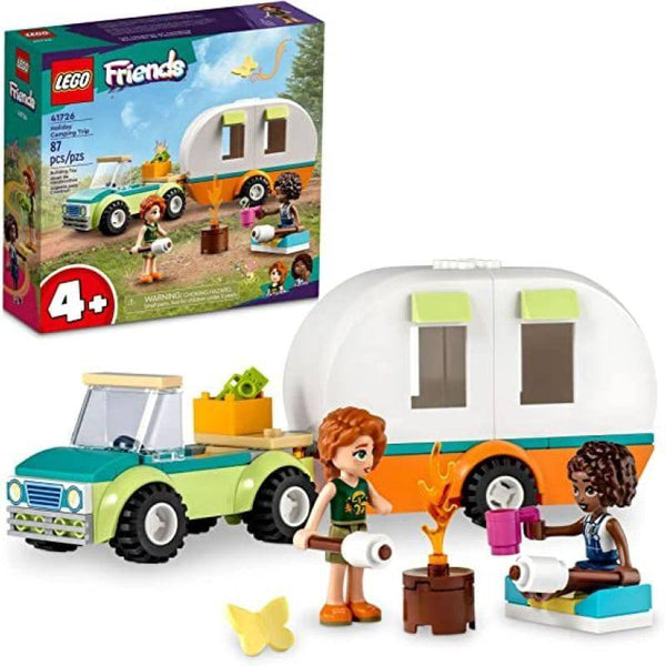 Lego Friends Holiday Camping Trip Camper Van Building Toy - 87 Pieces - LEGO-6425638 - ZRAFH