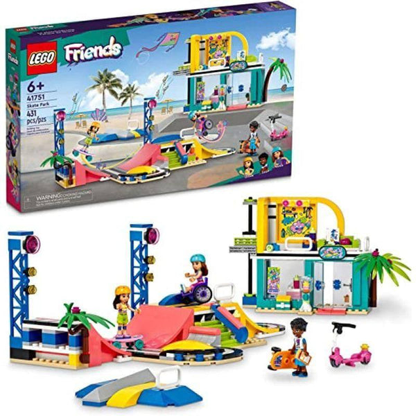 Lego Friends Skate Park Skateboard Toy Set - 431 Pieces - LEGO-6425698 - ZRAFH