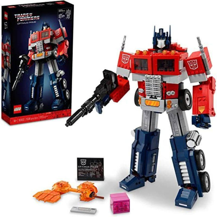 Lego Icons Optimus Prime Transformers Figure - 1508 Pieces - 6379772 - ZRAFH