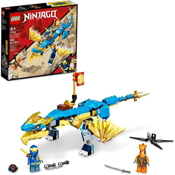 Lego Ninjago Jay's Thunder Dragon EVO Toy Figure - 140 Pieces - 6371134 - ZRAFH
