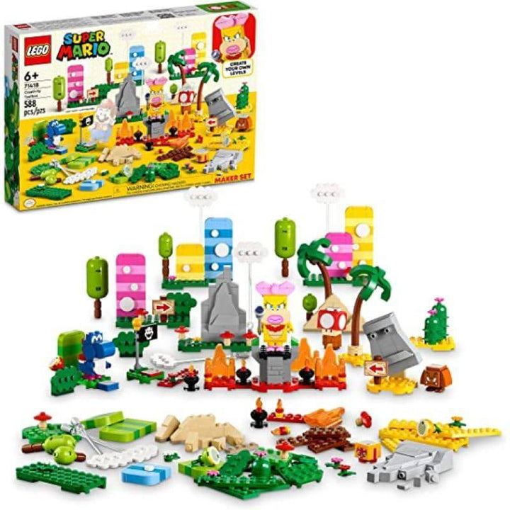 Lego Super Mario Creativity Toolbox Maker Set - 588 Pieces - LEGO-6425885 - ZRAFH