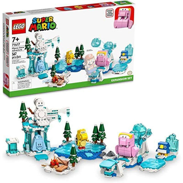 Lego Super Mario Fliprus Snow Adventure Expansion Set - 567 Pieces - LEGO-6425883 - ZRAFH