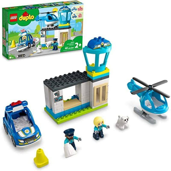 Lego Duplo Rescue Police Station Building Toy Set - 40 pieces - 6379240 - ZRAFH